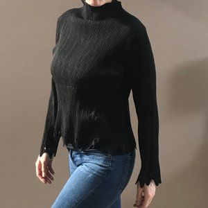 Vintage Black long sleeve Issey  Miyake